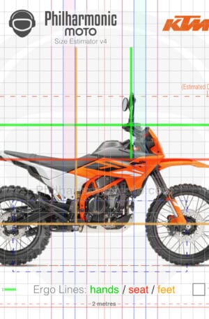KTM 390 Enduro R 2025 orange sev3