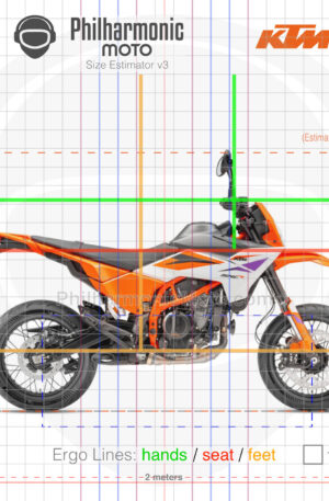 KTM 390 SMC R 2025 orange sev3