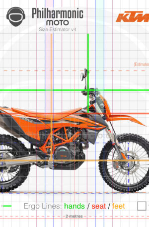 KTM 690 Enduro R 2023 orange
