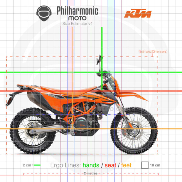 KTM 690 Enduro R 2023 orange