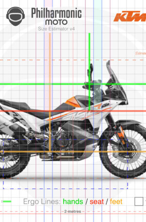 KTM 790 Adventure 2023 white