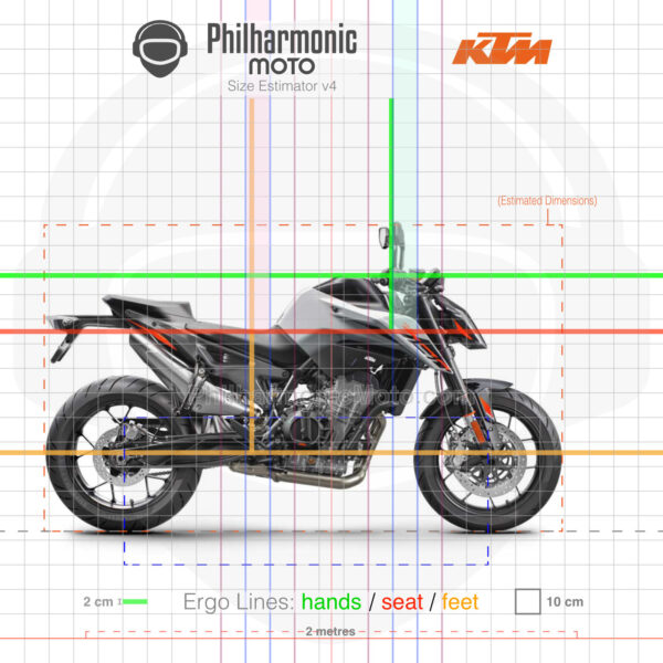 KTM 790 Duke 2022 gray and black
