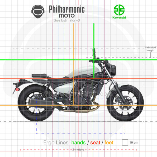 Kawasaki Eliminator 400 2023 Pearl Robotic White