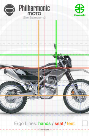 Kawasaki KLX230 2023 Battle Gray