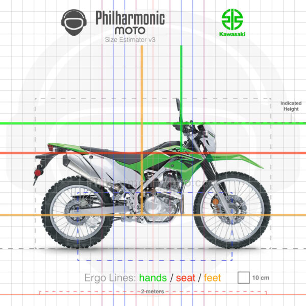 Kawasaki KLX230 S 2023 Lime Green