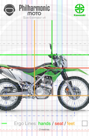 Kawasaki KLX230 S 2023 Lime Green