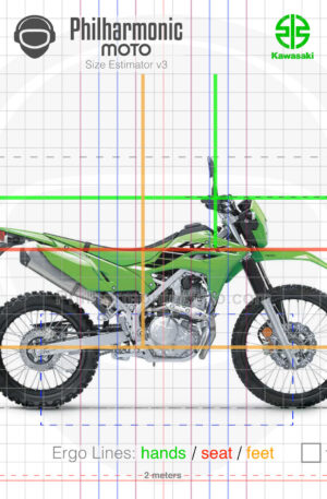 Kawasaki KLX230 S 2024 Lime Green