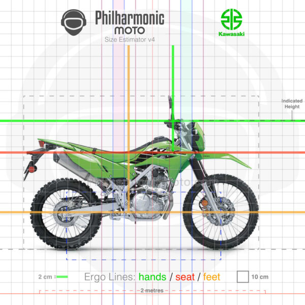 Kawasaki KLX230 S 2024 Lime Green