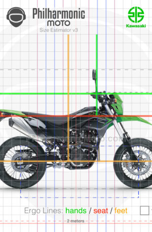 Kawasaki KLX 230 SM 2023 lime green