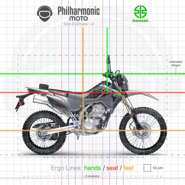 Kawasaki KLX300 2024 Battle Gray
