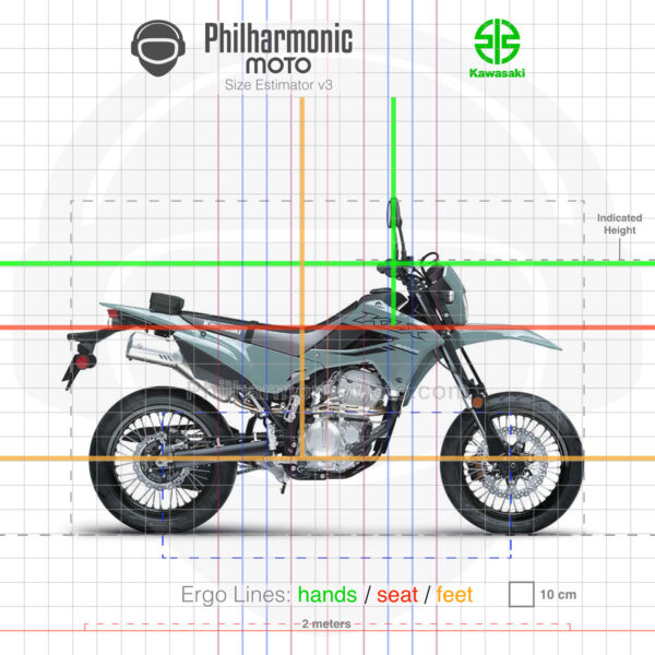 Kawasaki KLX300SM 2024 Phantom Blue