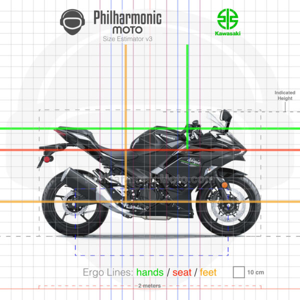Kawasaki Ninja 500 2024 Metallic Spark Black Flat Raw Graystone