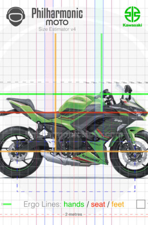 Kawasaki Ninja 650 2023 Lime Green Ebony
