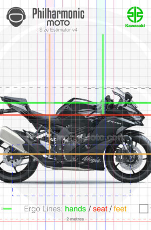 Kawasaki Ninja ZX-4R 2023 METALLIC SPARK BLACK