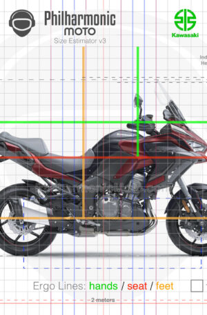 Kawasaki Versys 1000 SE 2023 Metallic Matte Sovereign Red