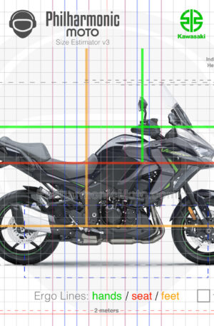 Kawasaki Versys 1100 S 2025 Metallic Graphite Gray Metallic Diablo Black