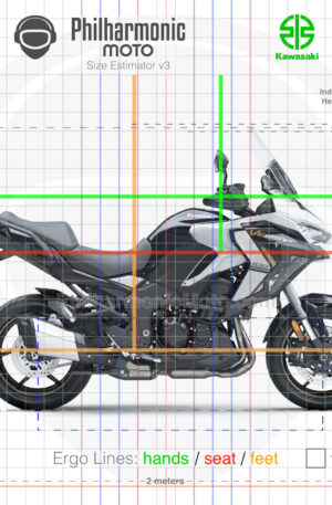 Kawasaki Versys 1100 SE 2025 Pearl Robotic White Metallic Diablo Black