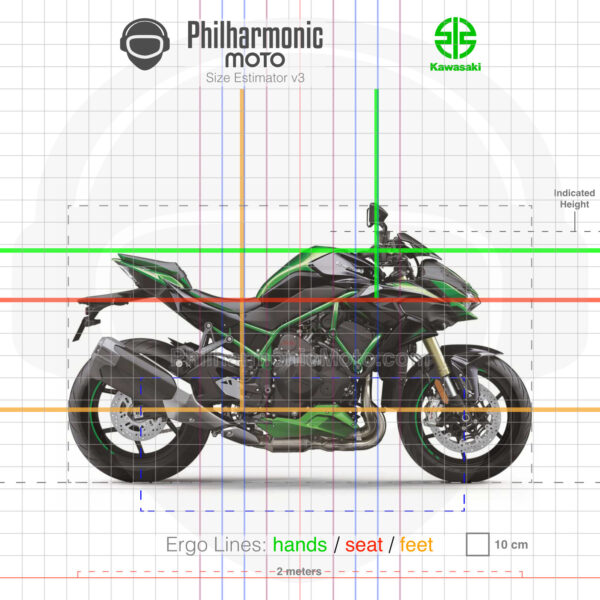 Kawasaki Z H2 SE 2021 Metallic Matte Graphenesteel Gray Ebony