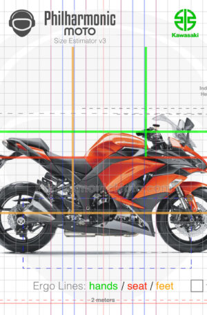 Kawasaki Z1000SX 2017 Candy Burnt Orange Metallic Carbon Grey