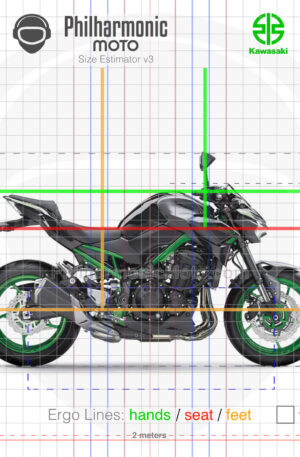 Kawasaki Z900 2023 EBONY METALLIC MATTE GRAPHENE STEEL GRAY