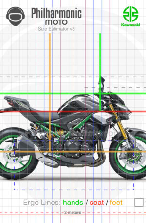 Kawasaki Z900 SE 2025 Metallic Matte Graphite Gray Ebony Metallic Graphite Gray
