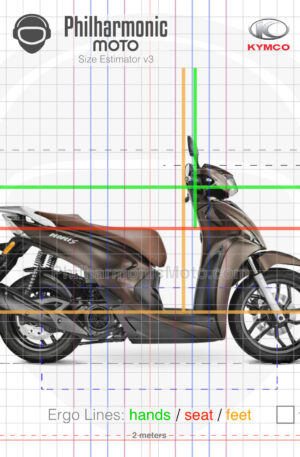 Kymco People S 125 2021 Marron Moka