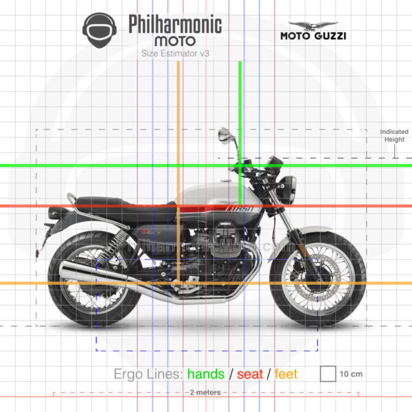 Moto Guzzi V7 Special 2023 Red Stripe Twin Tone