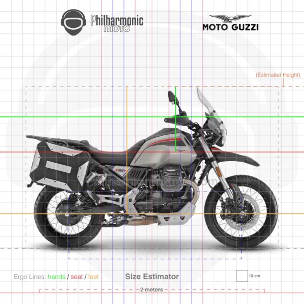 Moto Guzzi V85 TT Travel 2023 Grigio Grigna