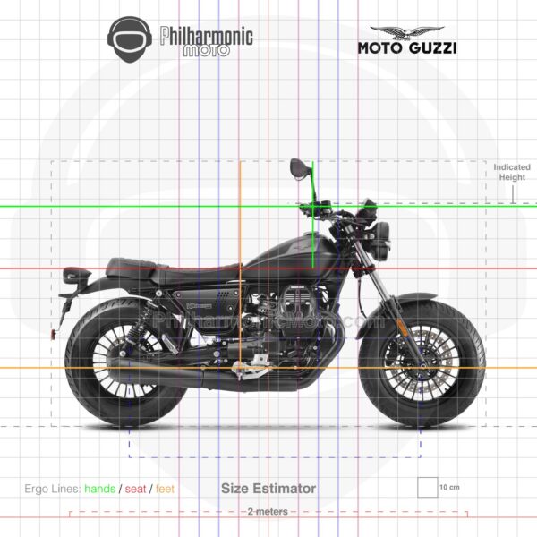 Moto Guzzi V9 Bobber 2023 Nero Essenziale