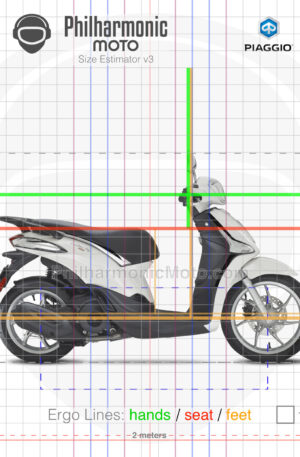 Piaggio Liberty 125 2024 Bianco Luna