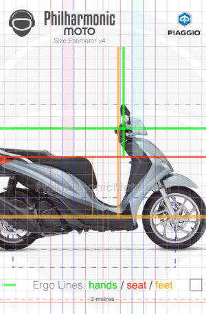 Piaggio Medley 200 2025 Grigio Astrale sev3