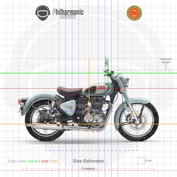 Royal Enfield Classic 350 2022 its called Halcyon Grey but its blue