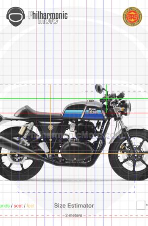 Royal Enfield Continental GT 2023 Slipstream Blue