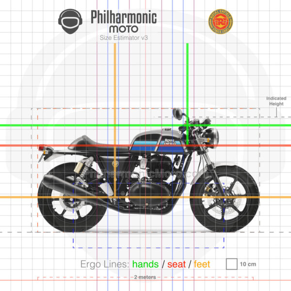 Royal Enfield Continental GT 2023 Slipstream Blue