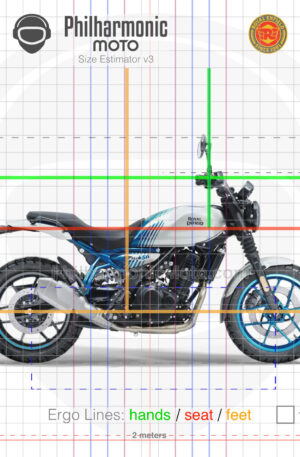Royal Enfield Guerrilla 450 2024 Brava Blue