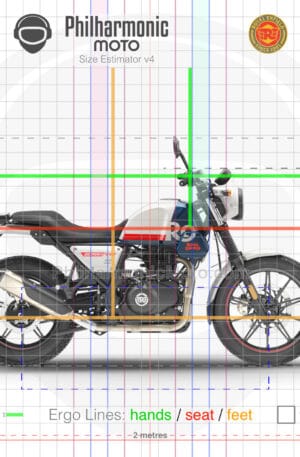 Royal Enfield Scram 440 2025 Force Blue sev3