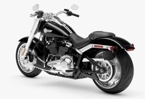 Harley-Davidson Fat Boy 114 2023 Vivid Black back