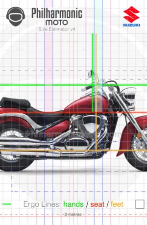 Suzuki Boulevard C50 2023 red