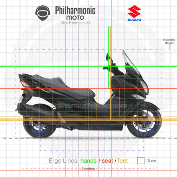 Suzuki Burgman 400 2024 Metallic Mat Black No.2