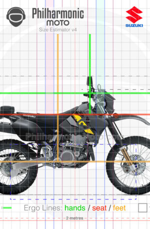 Suzuki DR-Z400S 2022 Solid Iron Gray Solid Black
