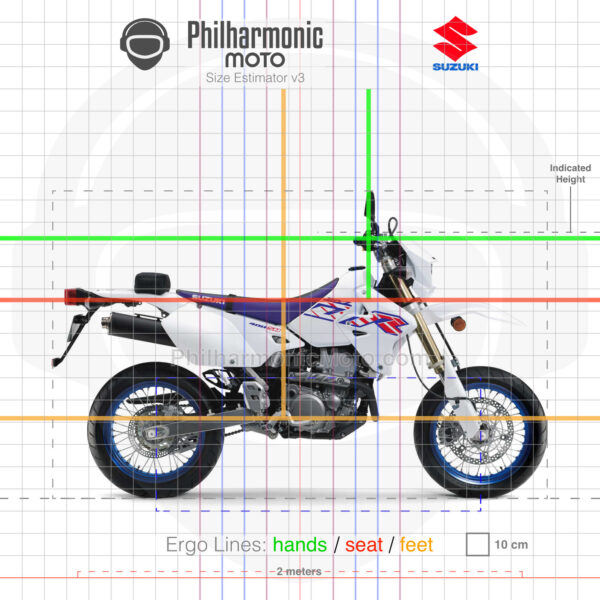 Suzuki DR-Z400SM 2023 white