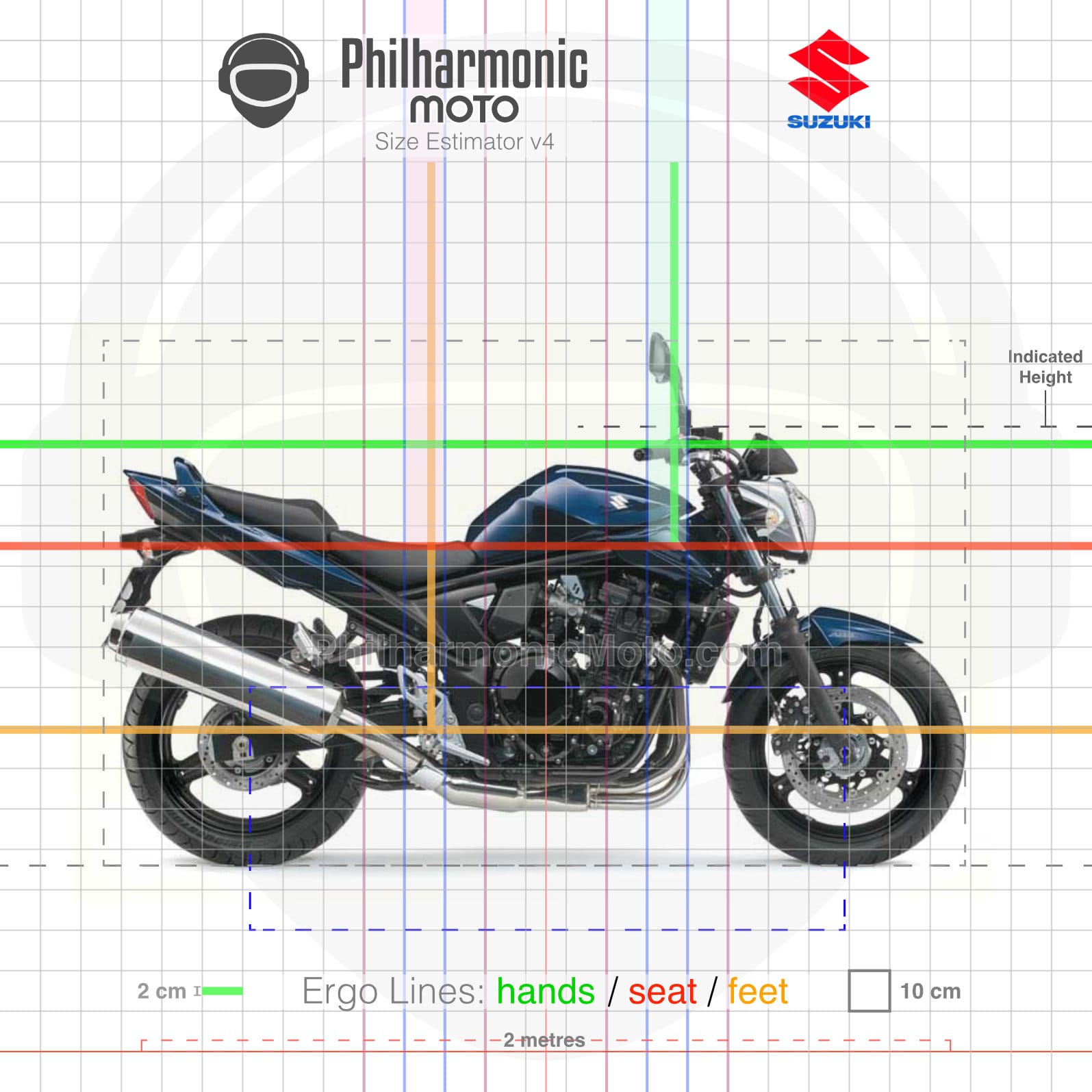 Suzuki GSF650 Bandit 650 2009 blue
