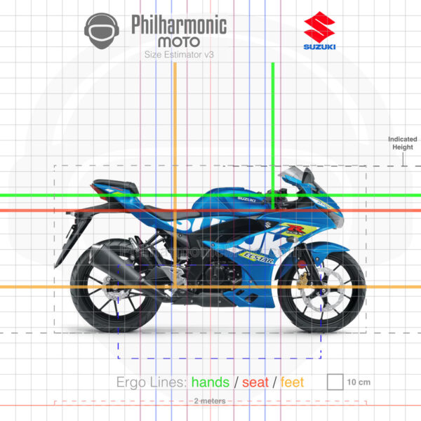 Suzuki GSX-R125 2023 Metallic Triton Blue
