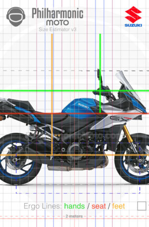 Suzuki GSX-S1000GX 2024 Metallic Triton Blue