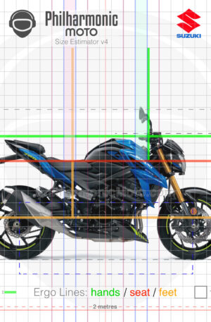 Suzuki GSX-S750 2022 METALLIC TRITON BLUE GLASS SPARKLE BLACK