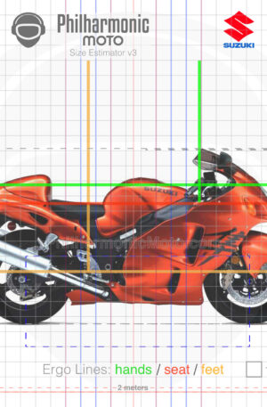Suzuki GSX1300R Hayabusa 2003 orange