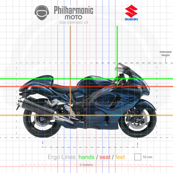 Suzuki GSX1300R Hayabusa 2010 blue
