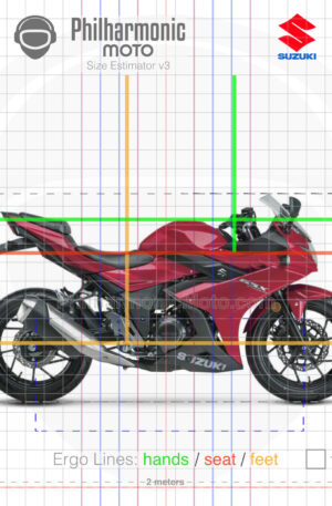 Suzuki GSX250R 2022 Metallic Diamond Red