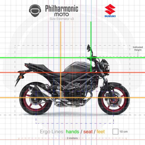Suzuki SV650 2022 PEARL BRILLIANT WHITE GLASS SPARKLE BLACK