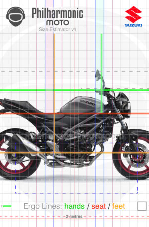 Suzuki SV650 2022 PEARL BRILLIANT WHITE GLASS SPARKLE BLACK